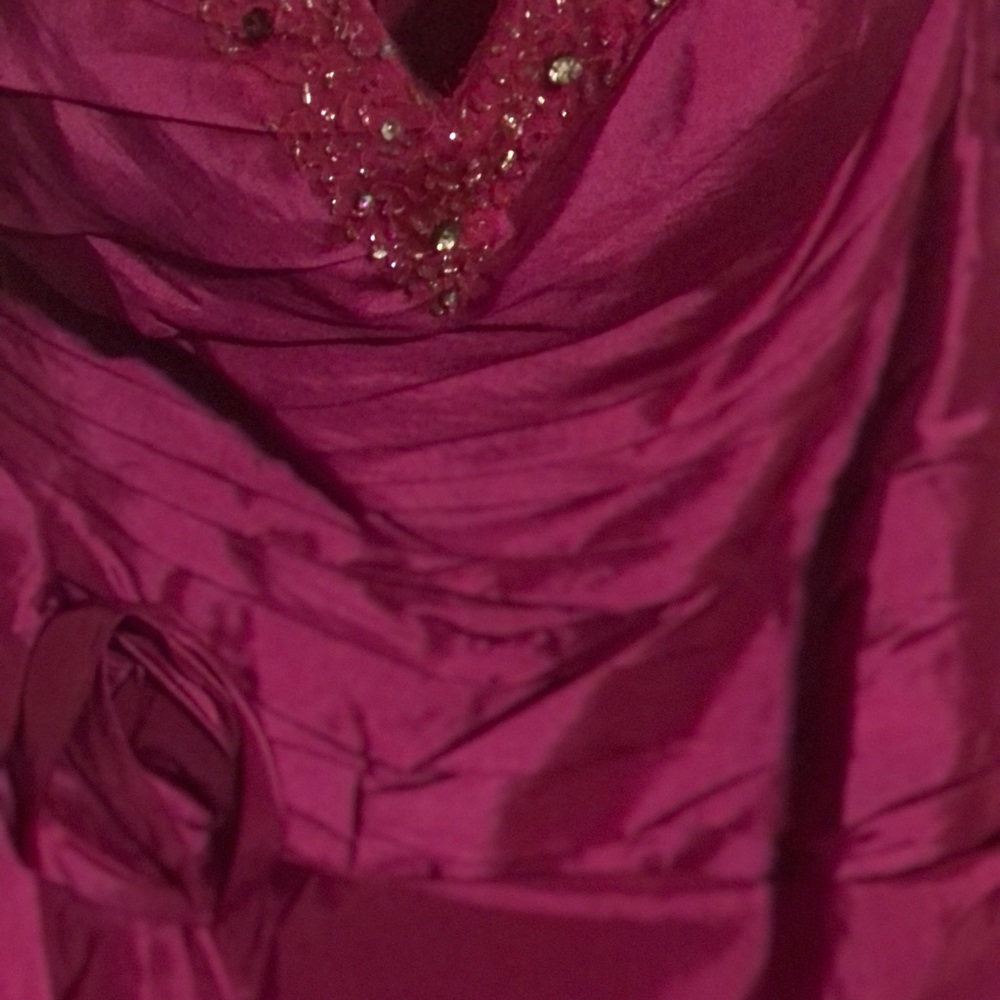 Party dress violet